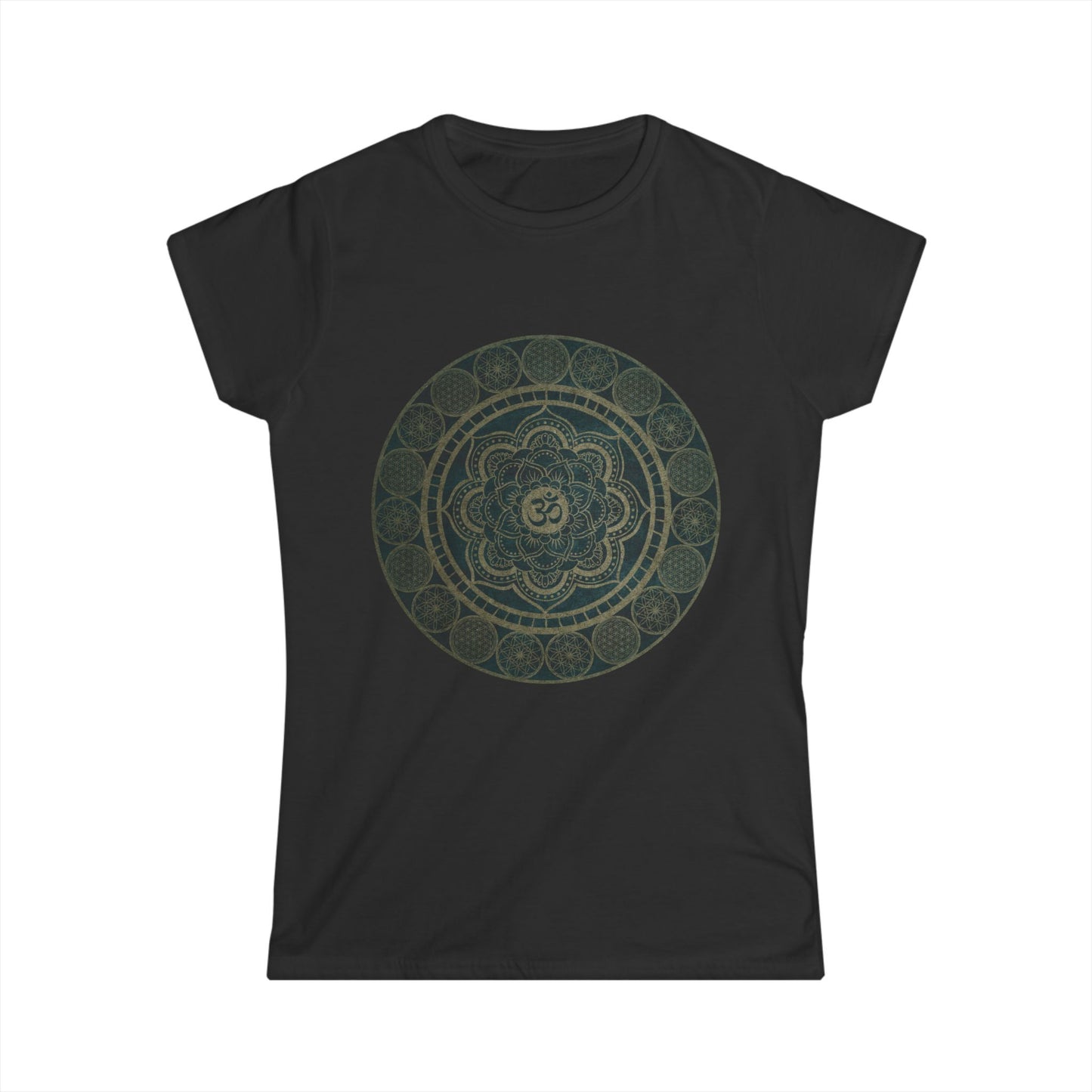 Circular Connections, Lotus Flower, Aleph Symbol, Esoteric, Sacred Geometry Symbols, Spiritual Tee, Mystical Shirt, Sacred