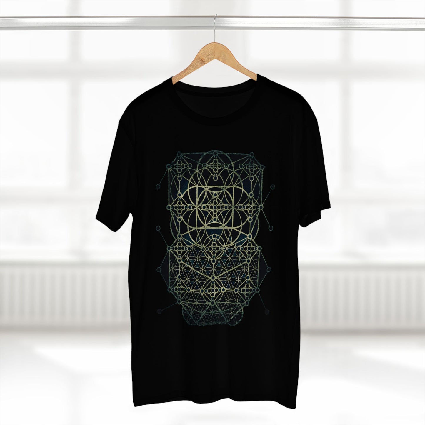 Quantum ConeXion Shirt, Spiritual Shirt, Yoga Shirt, Meditation T-shirt, Sacred Geometry T-Shirt, Mandala Shirt, Symbol