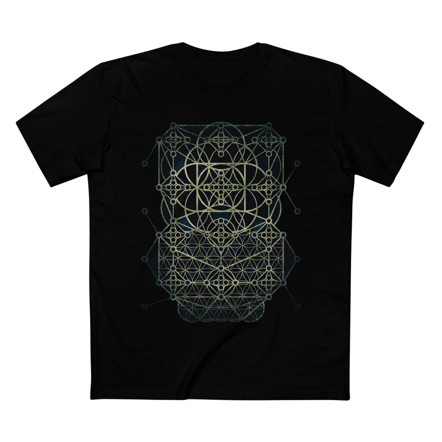 Quantum ConeXion Shirt, Spiritual Shirt, Yoga Shirt, Meditation T-shirt, Sacred Geometry T-Shirt, Mandala Shirt, Symbol